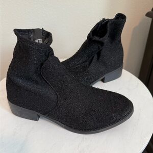 Steve Madden Black Sock Style Ankle boots